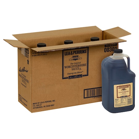 Lea & Perrins Lea & Perrins Worcestershire Sauce 1 gal., PK3 10051600003011